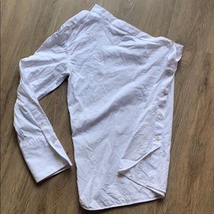 Helmut Lang one shoulder top